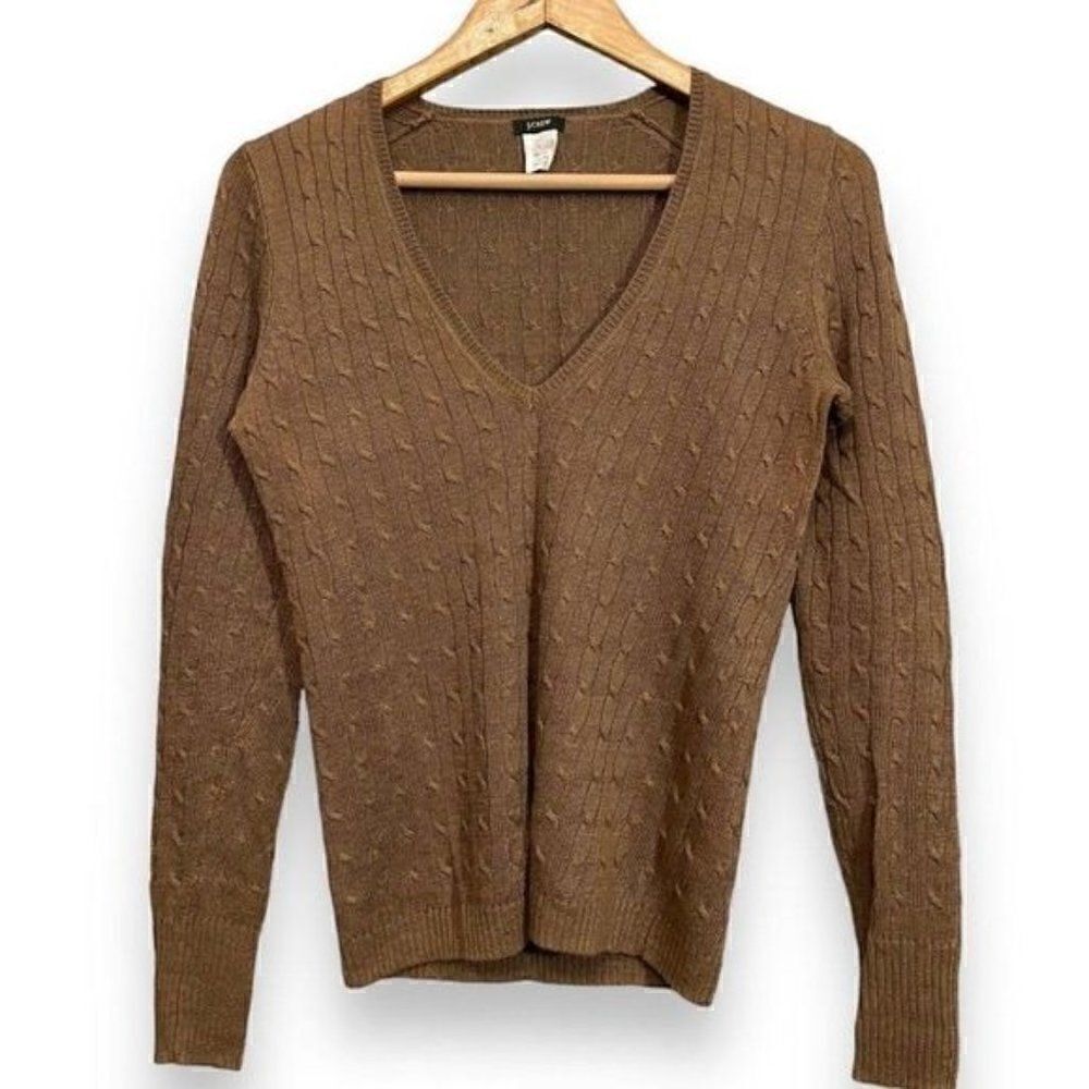 J. Crew Lightweight V-Neck Sweater